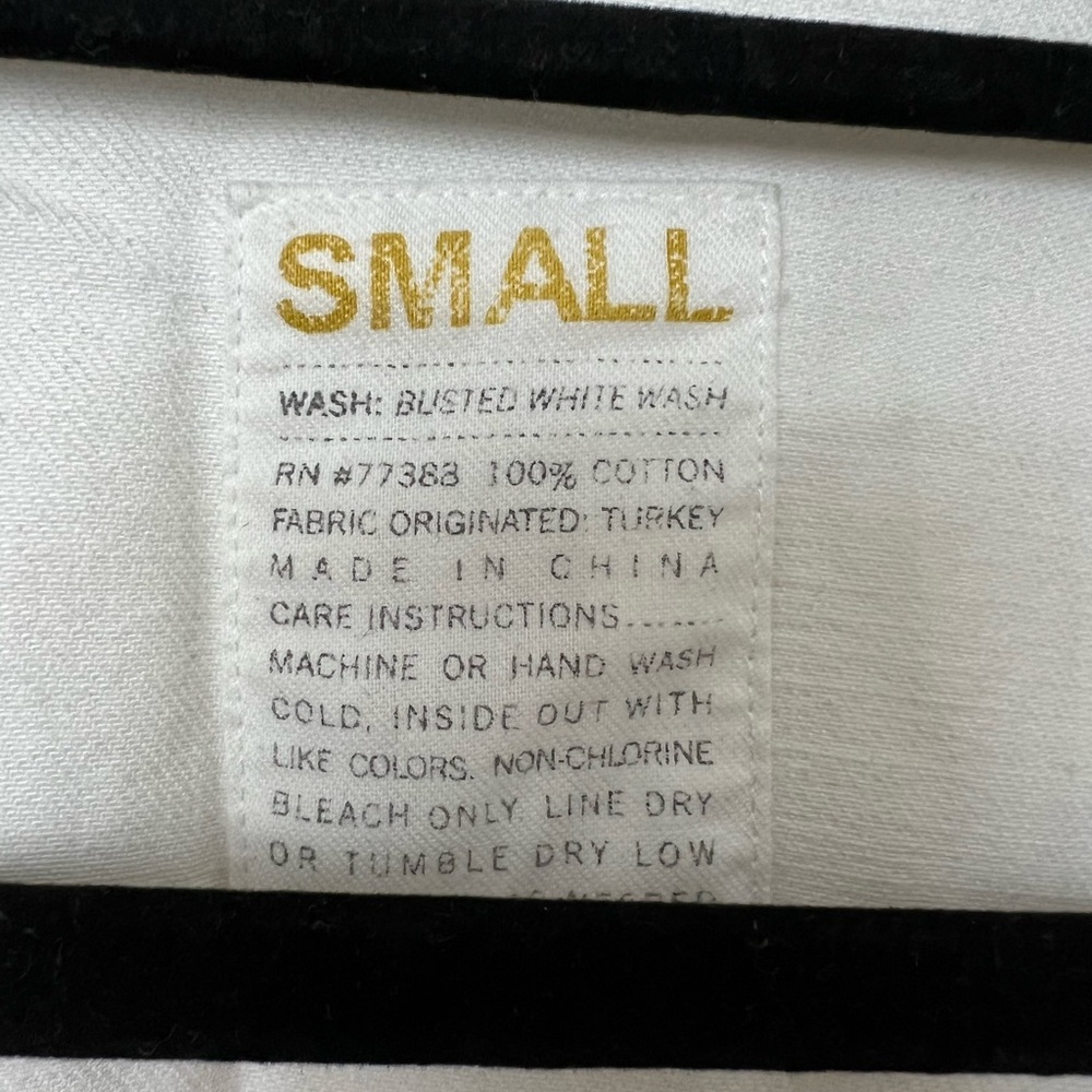 J.crew Distressed White Jean Jacket - Picture 5 of 5